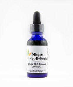 Ming's Medicinals Peppermint 1000mg CBD Tincture