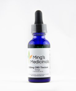 Ming's Medicinals Orange 1500mg CBD Tincture